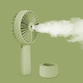 Portable USB Handheld Mist Cooling Fan and Humidifier