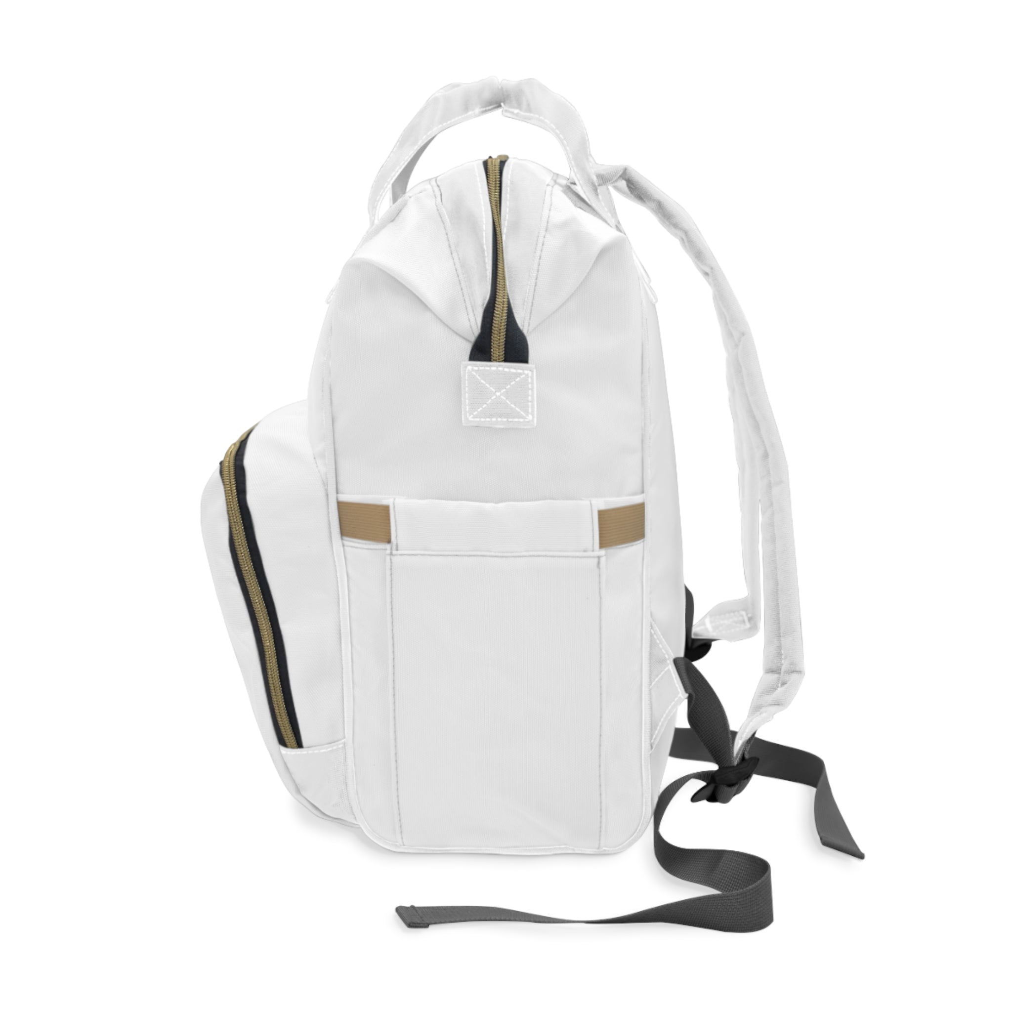 Longhorn Logo Diaper Backpack — Multifunctional Baby Bag with Changing Pad