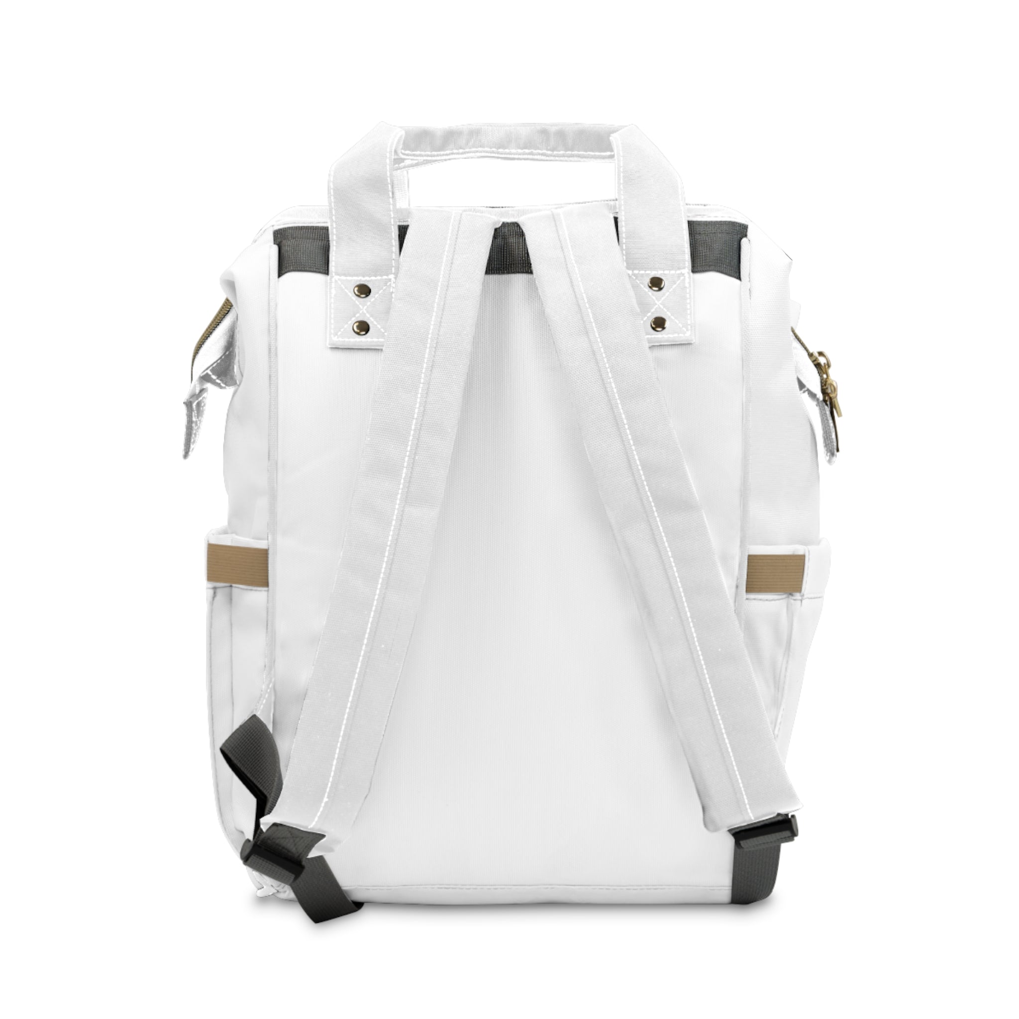 Longhorn Logo Diaper Backpack — Multifunctional Baby Bag with Changing Pad