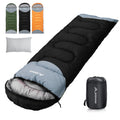 BISINNA 0 Degree Winter Sleeping Bags(480GSM) for Adults-Cold Weather Camping Sleeping Bag-Comfortable Warm Portable Sleeping Bags with Pillow Compression Sack for Backpacking Hiking Outdoor