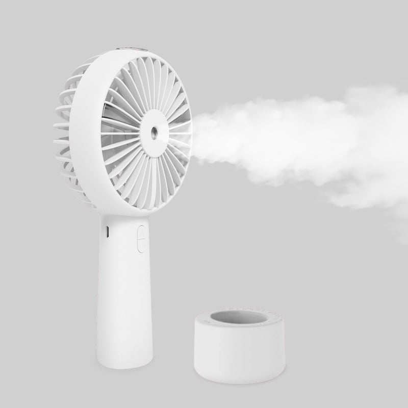 Portable USB Handheld Mist Cooling Fan and Humidifier